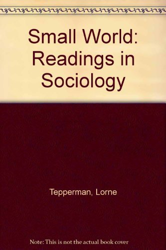 Book Small World: Readings in Sociology free