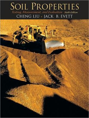 Book Soil Properties: Testing, Measurement, and Evaluation (6th Edition) free