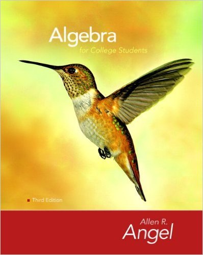 Book Algebra for College Students (Annotated Instructor's Edition) w/CD-ROM free