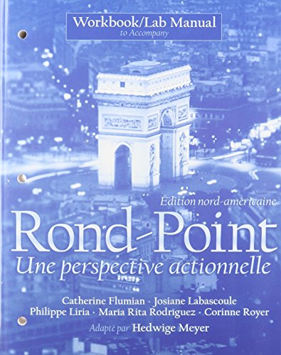 Book Rond-Point: Édition nord-américaine with Answer Key and Workbook/Lab Manual free