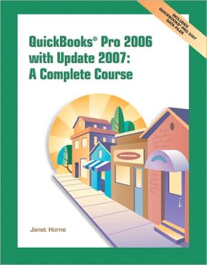 Book Quickbooks Pro 2006 With Update 07 free