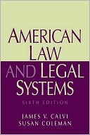 Book Outlines & Highlights for American Law and Legal Systems by James V. Calvi, ISBN: 9780136155539 (Paperback) - Common free