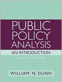 Book Public Policy Analysis: An Introduction (4th Edition) free