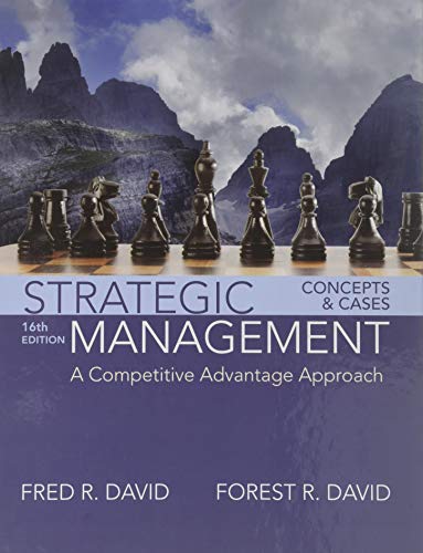 Book Strategic Management + 2019 MyLab Management with Pearson eText -- Access Card Package free