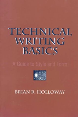 Book Technical Writing Basics: A Guide to Style and Form free