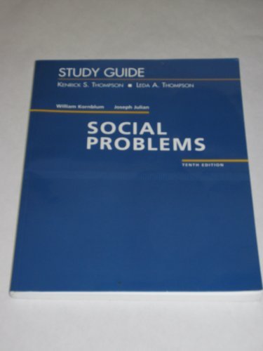 Book Social Problems: Study Guide free