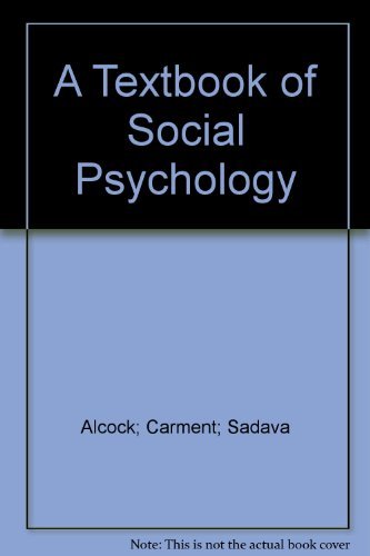 Book A Textbook of Social Psychology free
