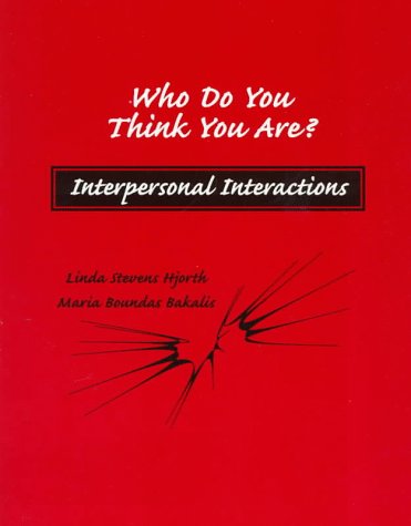 Book Who Do You Think You Are? Interpersonal Interactions free