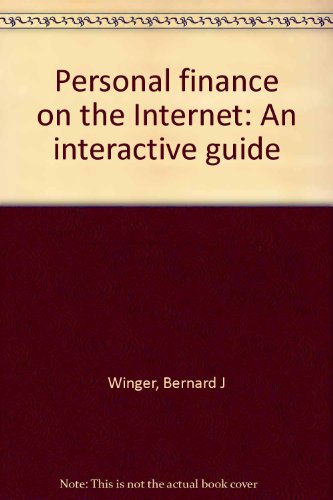 Book Personal finance on the Internet: An interactive guide free