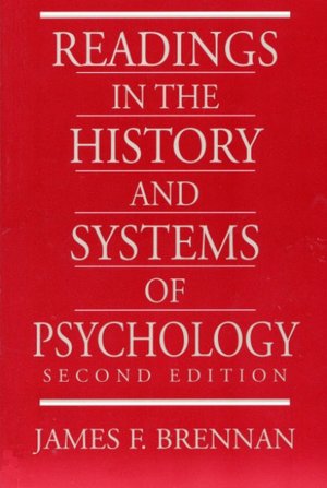 Book Readings in the History and Systems of Psychology (2nd Edition) free