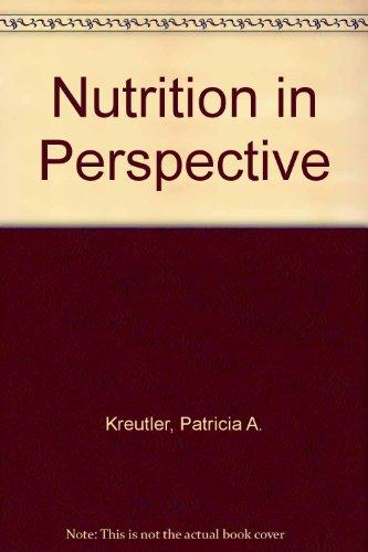 Book Nutrition In Perspective free