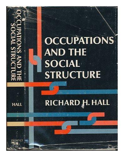 Book Occupations And The Social Structure free
