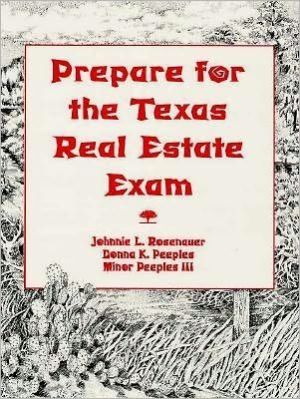 Book Prepare for the Texas Real Estate Exam free