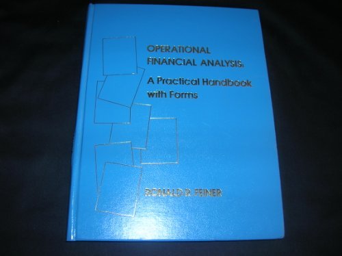 Book Operational Financial Analysis: A Practical Handbook With Forms free
