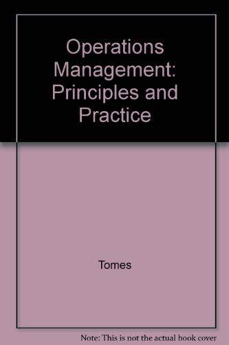 Book Operations Management: Principles and Practice free