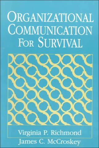 Book Organizational Communication for Survival free