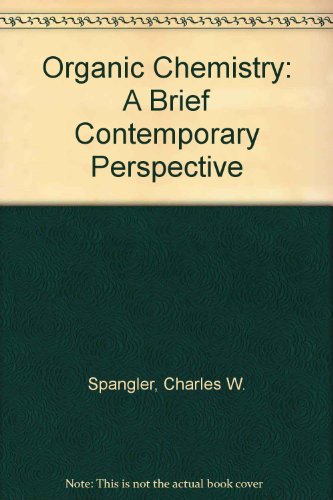 Book Organic chemistry: A brief contemporary perspective free
