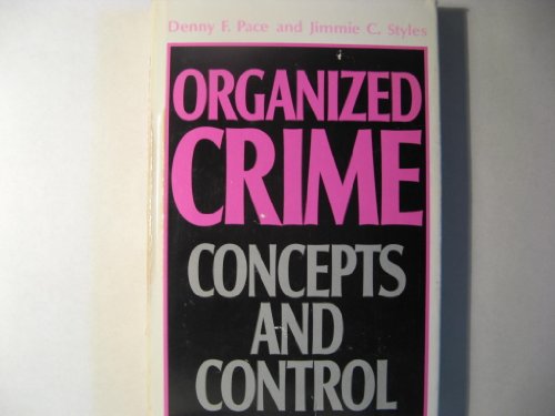 Book Organized crime: concepts and control free