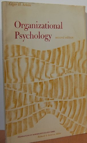 Book Organizational Psychology (Foundations of Modern Psychology) free