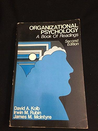 Book Organizational psychology;: A book of readings (Behavioral sciences in business series) free