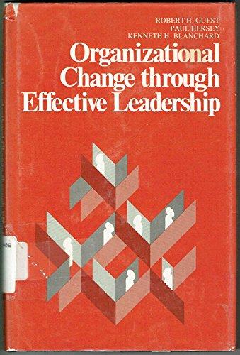 Book Organizational Change Through Effective Leadership free