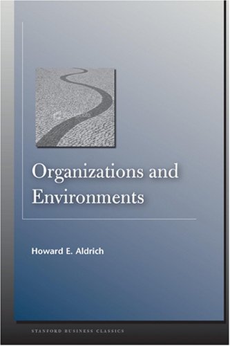 Book Organizations And Environments free