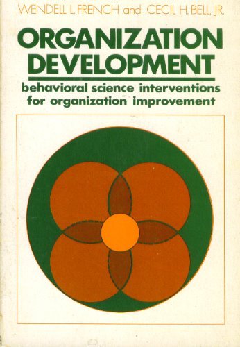Book Organization development: behavioral science interventions for organization improvement free