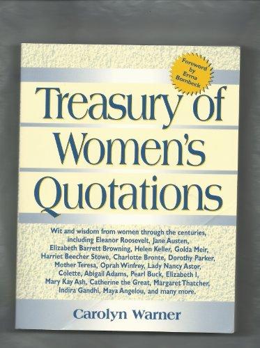 Book Treasury of Women's Quotations free