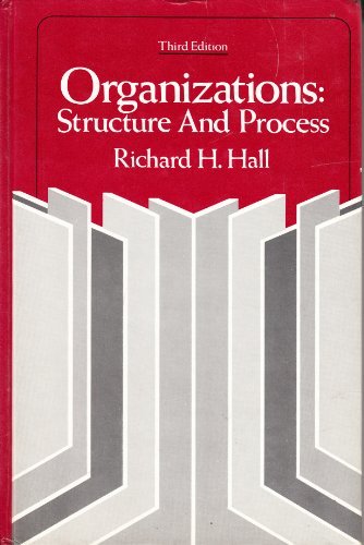 Book Organizations: Structure and process (Prentice-Hall series in sociology) free