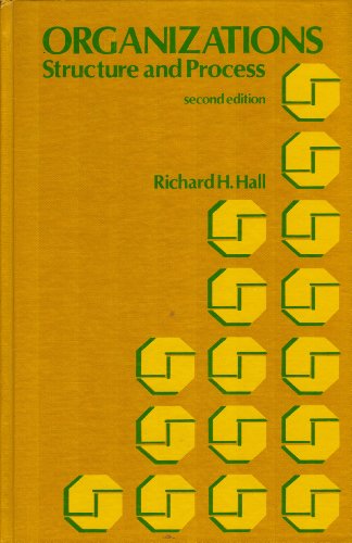 Book Organizations: Structure and process free