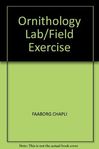 Book Ornithology Lab/field Exercise free