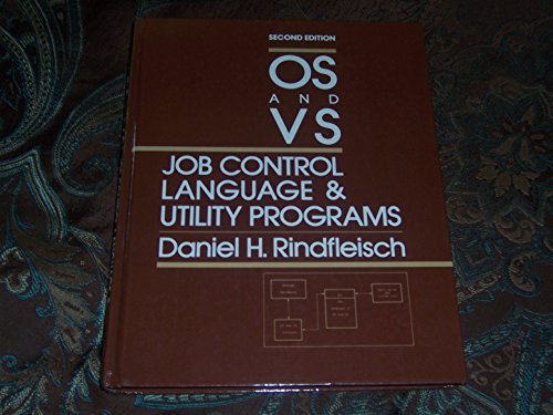Book OS and VS Job Control Language and Utility Programs free