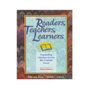 Book Readers, Teachers, Learners: Expanding Literacy Across the Content Areas (3rd Edition) free