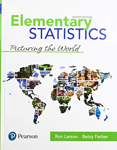 Book Elementary Statistics: Picturing the World with Integrated Review Plus MyLab Statistics with Pearson eText -- 18 Week Access Card Package free