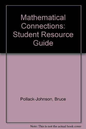 Book Mathematical Connections: Student Resource Guide free