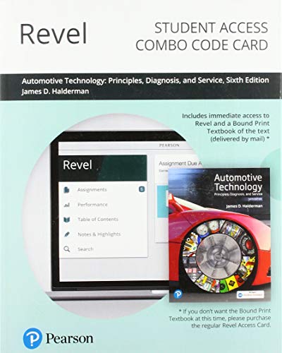 Book REVEL for Automotive Technology -- Combo Access Card free
