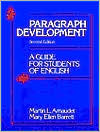 Book Paragraph Development: A Guide for Students of English free