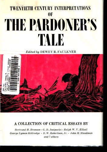 Book Twentieth century interpretations of the Pardoner's tale;: A collection of critical essays, (A Spectrum book, S-885) free