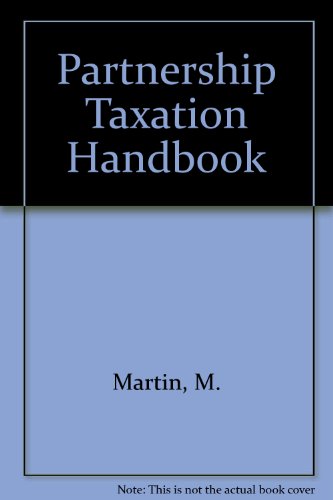 Book Partnership Taxation Handbook free