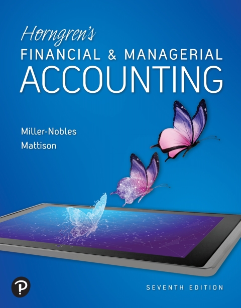 Book Horngren's Financial & Managerial Accounting free
