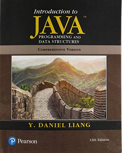 Book Introduction to Java Programming and Data Structures, Comprehensive Version free