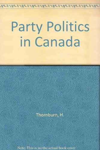 Book Party politics in Canada, free