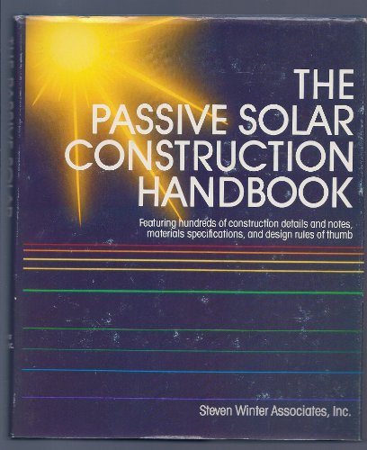 Book Passive Solar Construction Handbook free