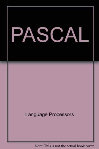 Book Lpi-pascal Language Reference Manual free