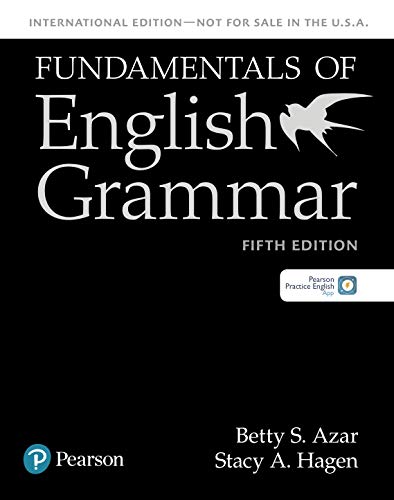 Book Fundamentals of English Grammar SB/App International Edition free