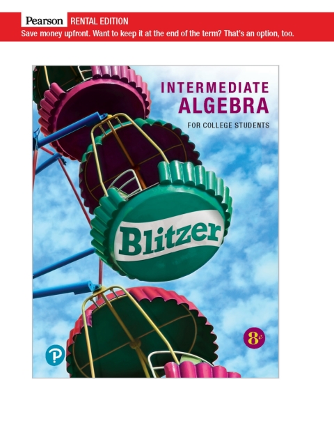 Book Intermediate Algebra for College Students free
