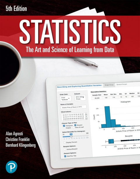 Book Statistics: The Art and Science of Learning from Data free