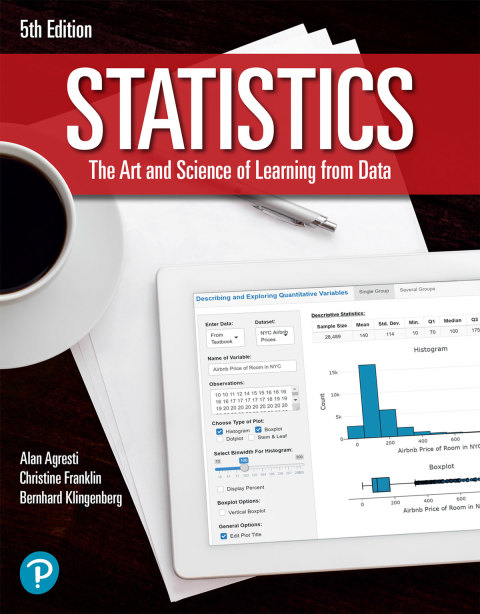 Book Statistics: The Art and Science of Learning from Data free