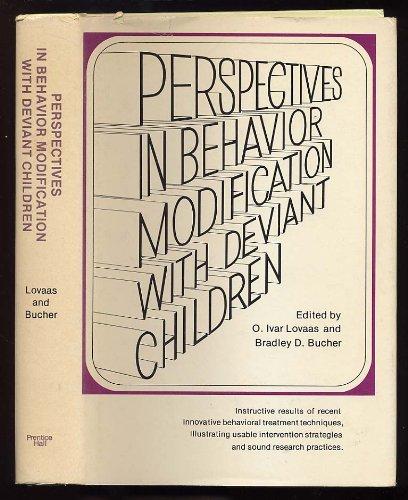 Book Perspectives in behavior modification with deviant children (The Prentice-Hall series in developmental psychology) free