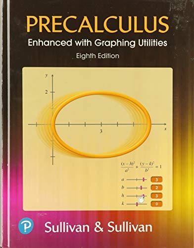 Book Precalculus Enhanced with Graphing Utilities, NASTA edition (8th Edition) free